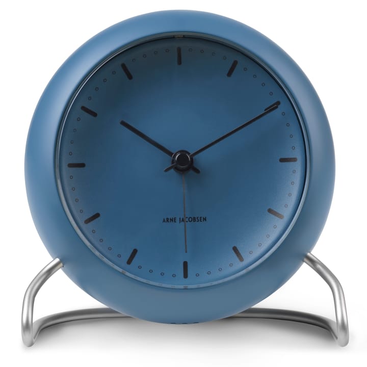 AJ City Hall テーブルクロック - stone blue - Arne Jacobsen Clocks | アルネ・ヤコブセン クロック