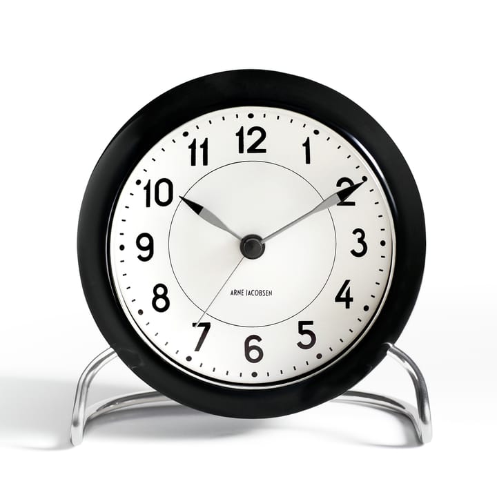 AJ Station テーブルクロック - black - Arne Jacobsen Clocks | アルネ・ヤコブセン クロック