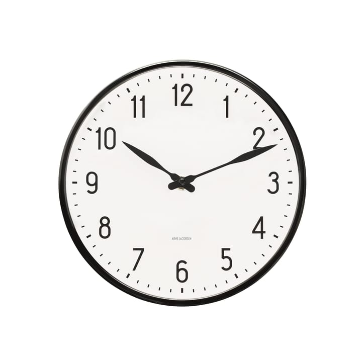Arne Jacobsen/アルネ・�ヤコブセン Station ウォールクロック - 21 cm - Arne Jacobsen Clocks | アルネ・ヤコブセン クロック
