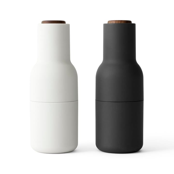 ボトルグラインダー スパイスミル 2本セット - Ash-carbon (walnut lid) - Audo Copenhagen | オドー・コペンハーゲン