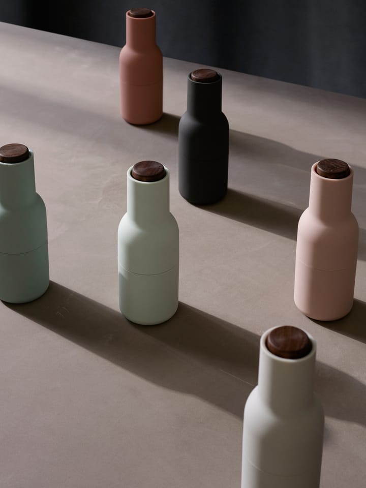 ボトルグラインダー スパイスミル 2本セット - Ash-carbon (walnut lid) - Audo Copenhagen | オドー・コペンハーゲン