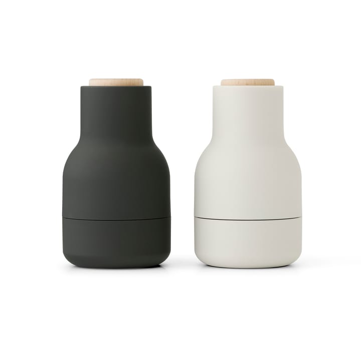 ボトルグラインダー スパイスミル - スモール 2個セット - Ash-carbon (wooden lid) - Audo Copenhagen | オドー・コペンハーゲン