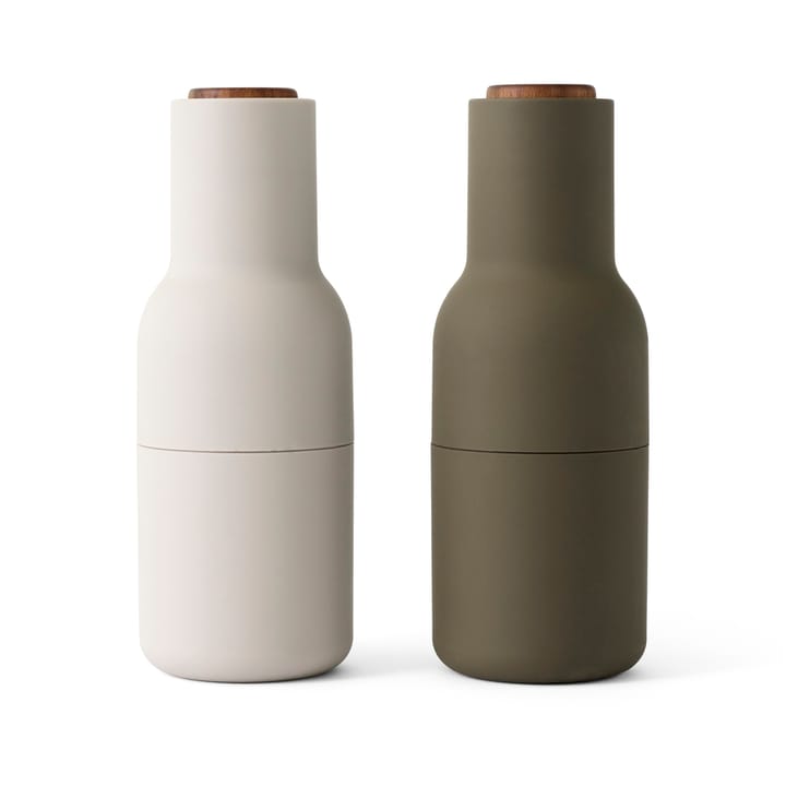 ボトルグラインダー スパイスミル 2本セット - Hunting green-beige (walnut lid) - Audo Copenhagen | オドー・コペンハーゲン