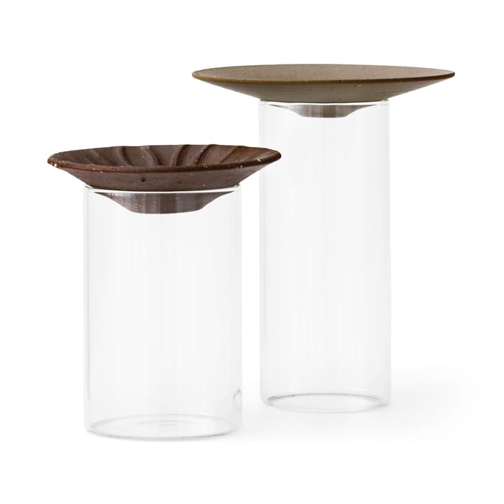 Cresco Propagation 花瓶 2本セット - Brown-clear - Audo Copenhagen | オドー・コペンハーゲン