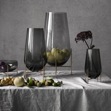 Échasse ス��モール 花瓶 - smoke-coloured glass - Audo Copenhagen | オドー・コペンハーゲン