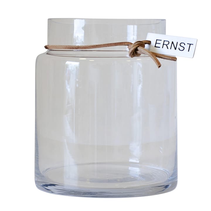 Ernst ガラス 花瓶 H22.5cm Ø12.5cm - clear - ERNST | エルンスト