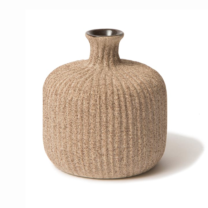Bottle 花瓶 - Sand medium stripe, small - Lindform | リンドフォーム