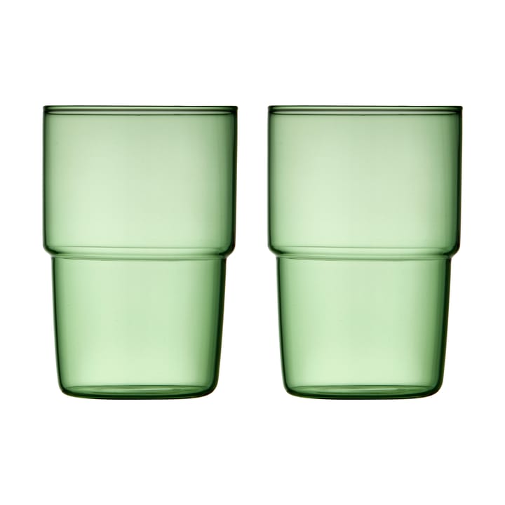 Torino ��グラス 40 cl 2本セット - Green - Lyngby Glas