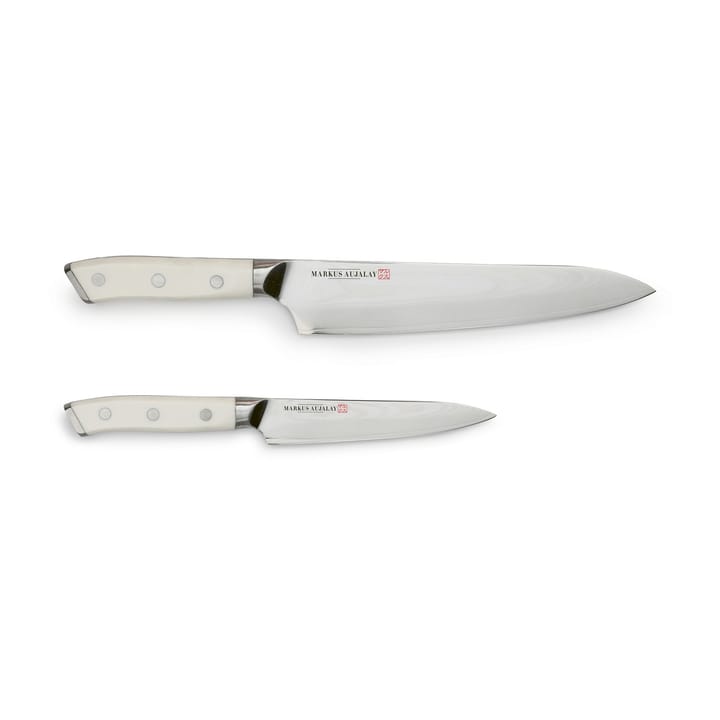 Markus Damascus ナイフセット - Chef's knife and paring knife - Markus Aujalay