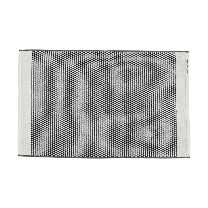 Grid バスマット 50x80 cm - Black-off white - Mette Ditmer | メッテ ディトマー