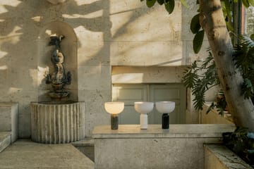 Kizu ポータブルテーブルランプ - White marble - New Works | ニューワ�ークス