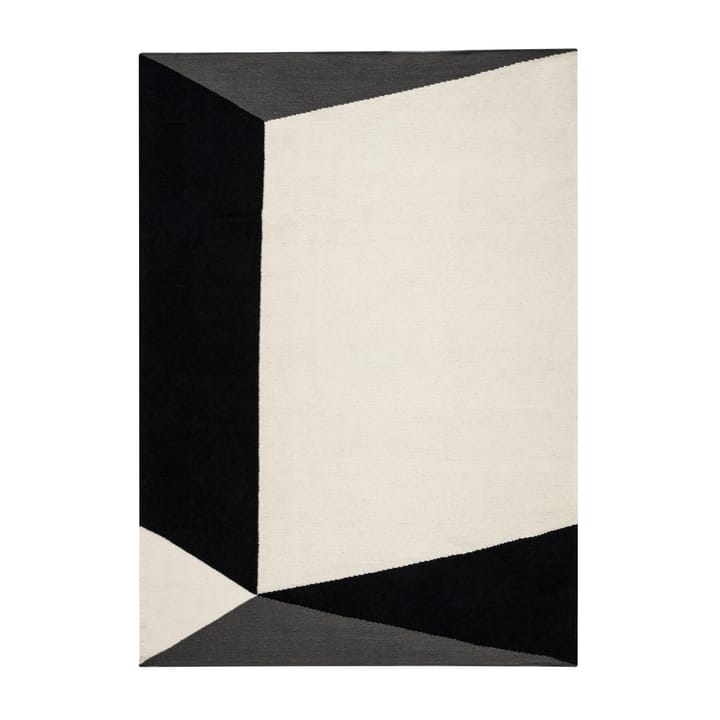 Triangles ブロック キリム ラグ ナ�チュラル ホワイト - 170x240 cm - NJRD | 二オール