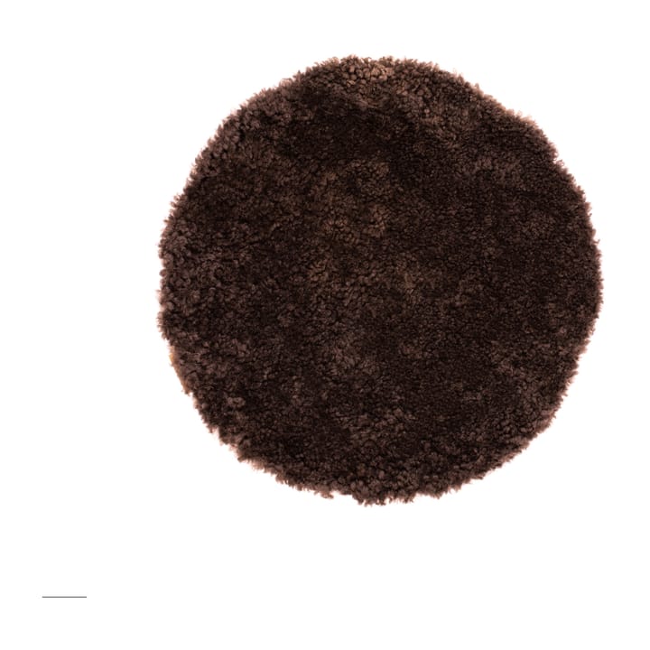シェパード チェア クッション ジルキルト38 cm - dark brown - Shepherd of Sweden | シェパード