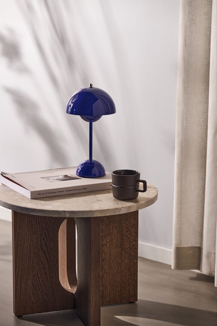 Flowerpot / フラワーポット ポータ��ブルテーブルランプ VP9 - Cobalt blue - &Tradition | アンドトラディション