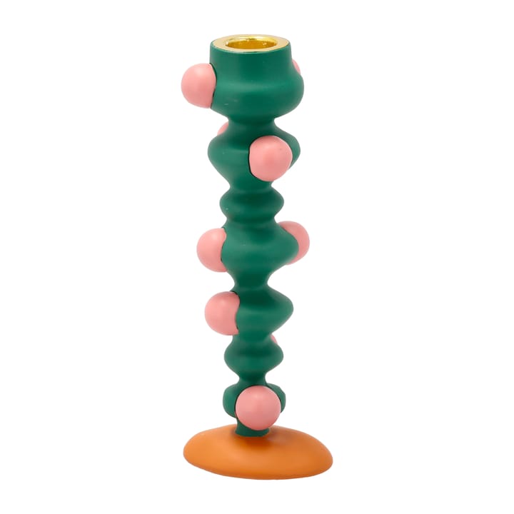 Styles キャンドルスティック bobbles 18 cm - Green-pink - Villa Collection