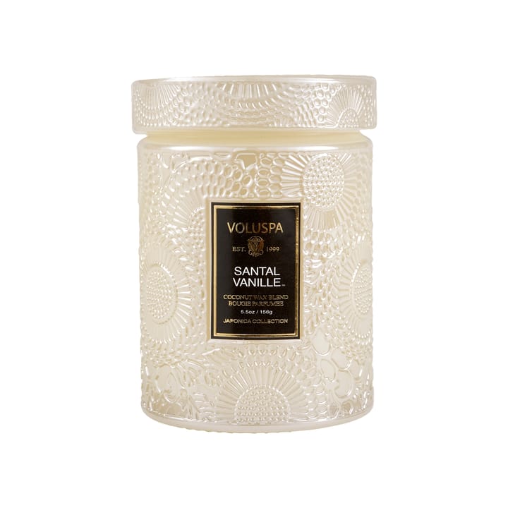Japonica 香り付き ガラスジャー 50時間 - santal vanille - Voluspa | ボルスパ