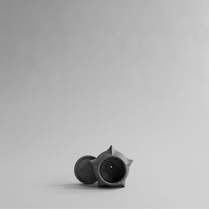 Arket 植木鉢 petit Ø12.8 cm, Dark Grey 101 Copenhagen