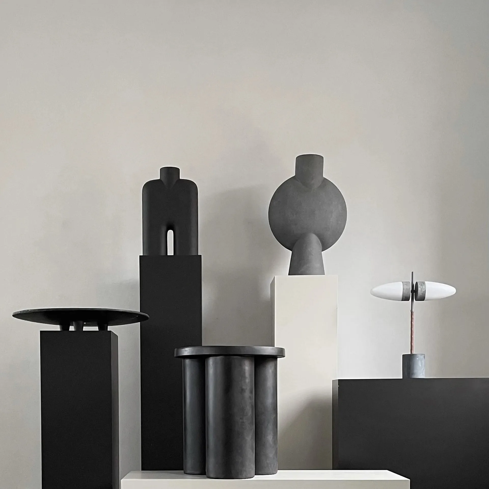 Big Foot サイドテーブル tall Ø45 cm, Coffee 101 Copenhagen