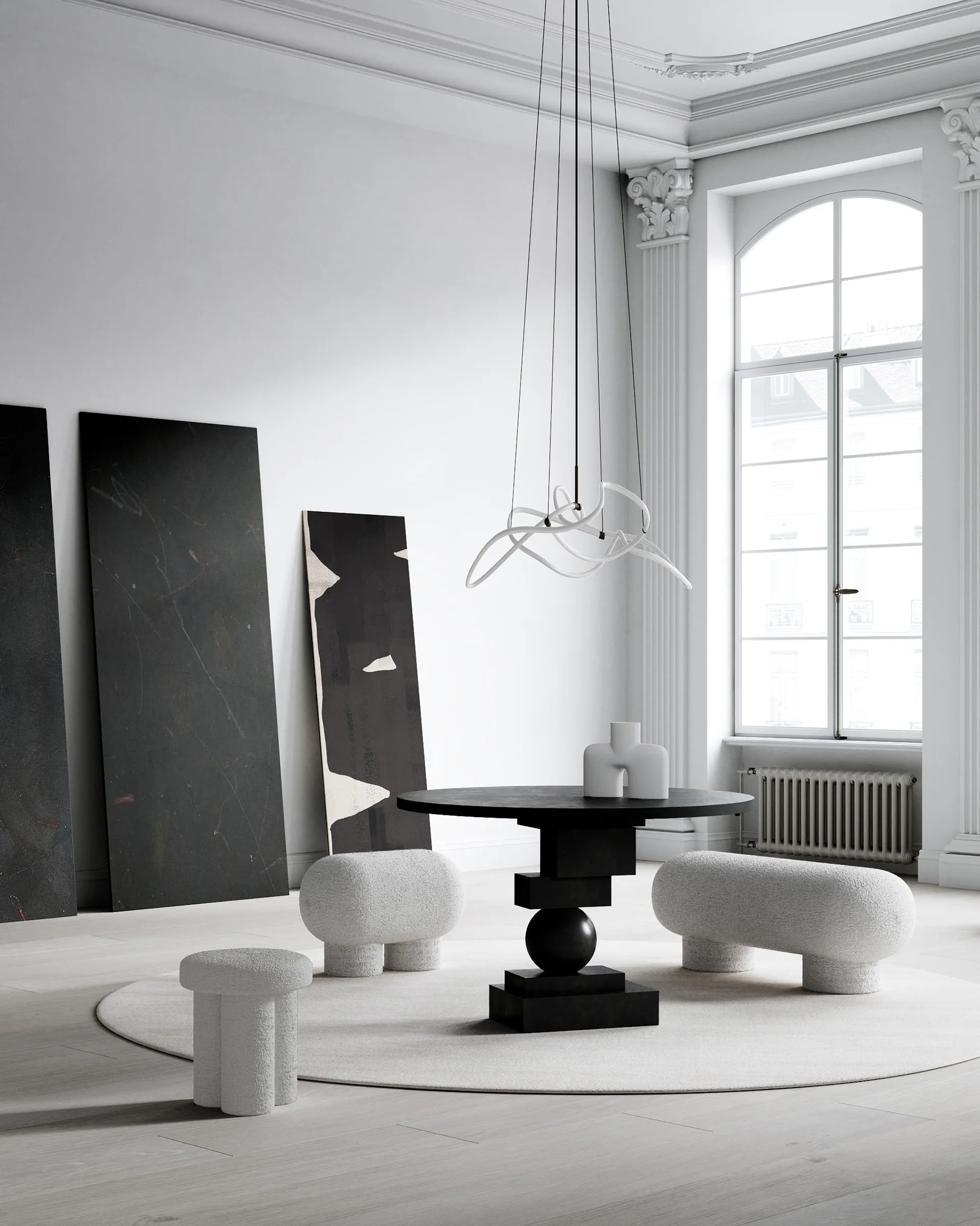 Big フットベンチ S, Nubuck 101 Copenhagen