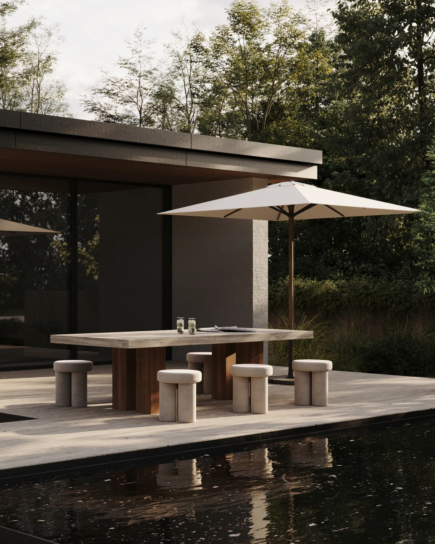 Big フットスツール , Warm Ash 101 Copenhagen