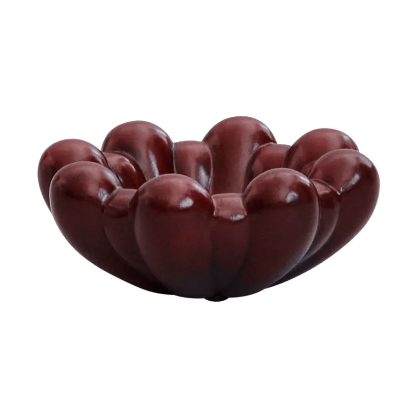 Bloom トレイボウル Mini, Maroon 101 Copenhagen