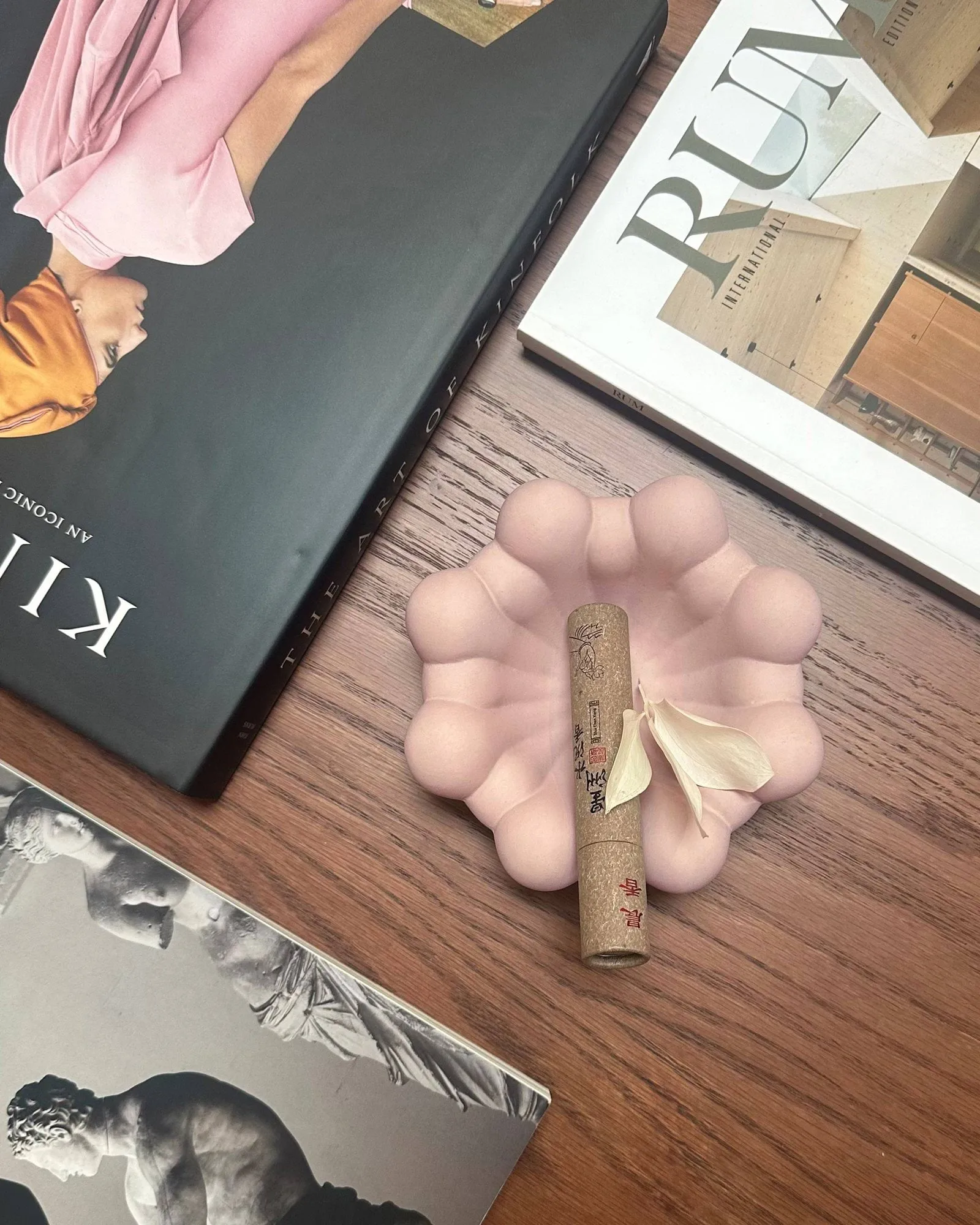 Bloom トレイボウル Mini, pink 101 Copenhagen