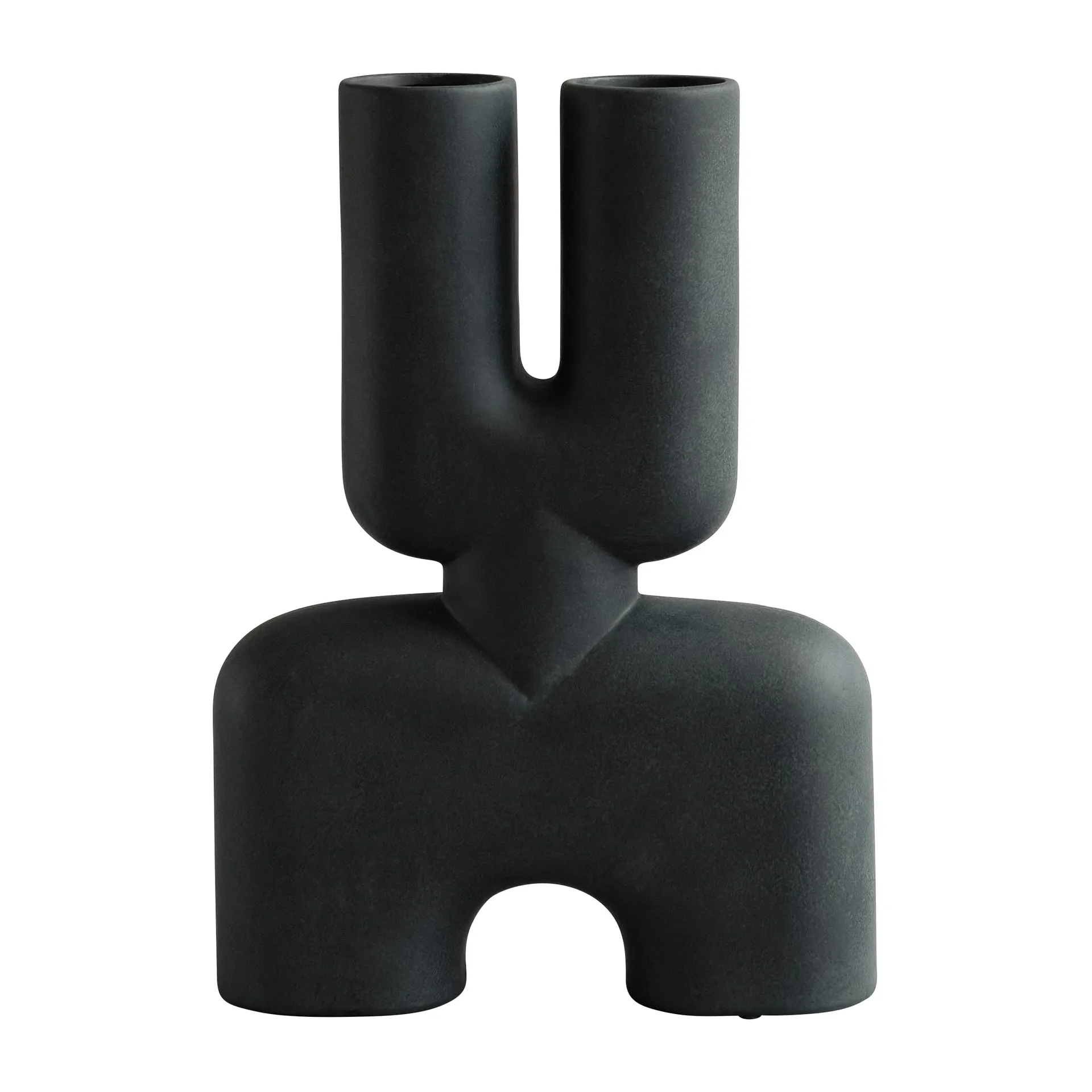 Cobra Double Medio 花瓶 34x47 cm, Black 101 Copenhagen