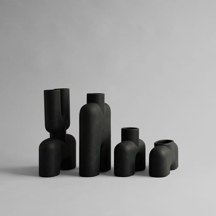 Cobra Double Medio 花瓶 34x47 cm, Black 101 Copenhagen