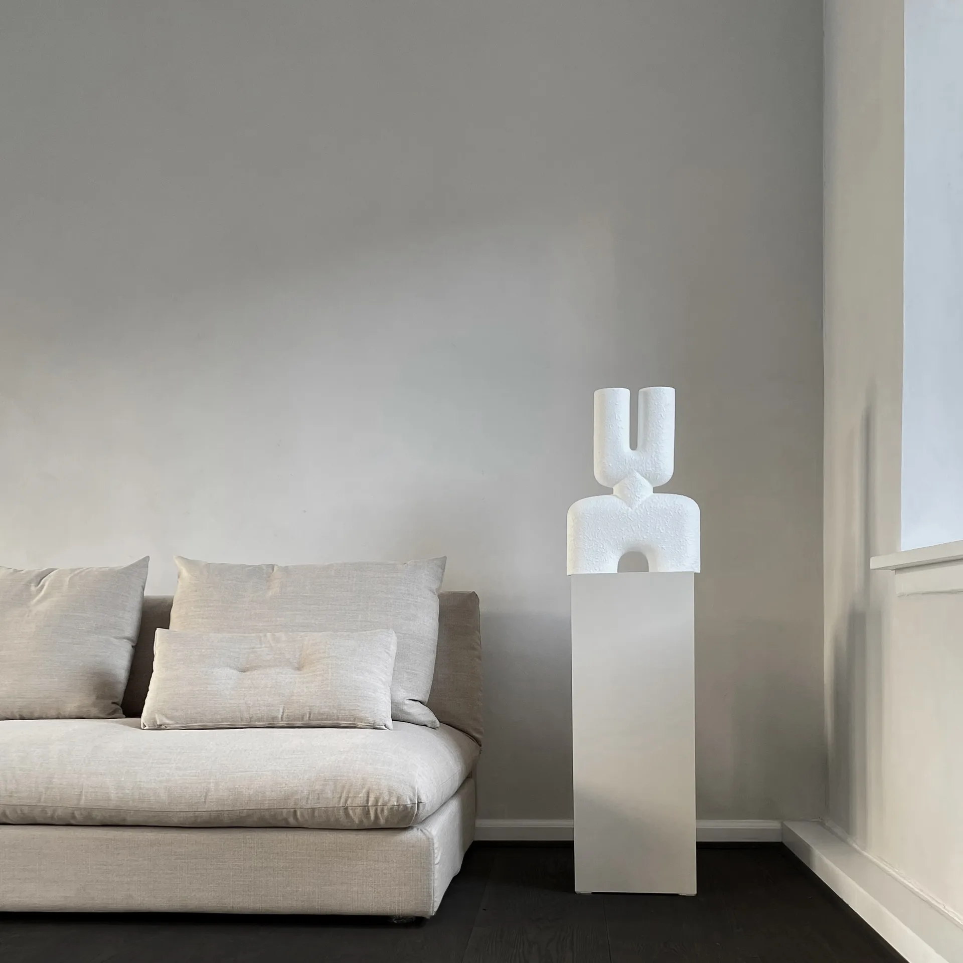 Cobra Double Medio 花瓶 34x47 cm, Bubble white 101 Copenhagen