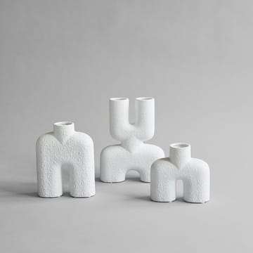 Cobra Double Mini 花瓶 22x28 cm - Bubble white - 101 Copenhagen