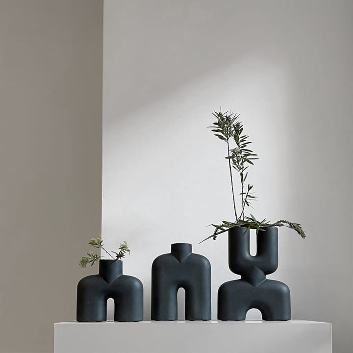 Cobra Tall Mini 花瓶 18x23 cm, Black 101 Copenhagen