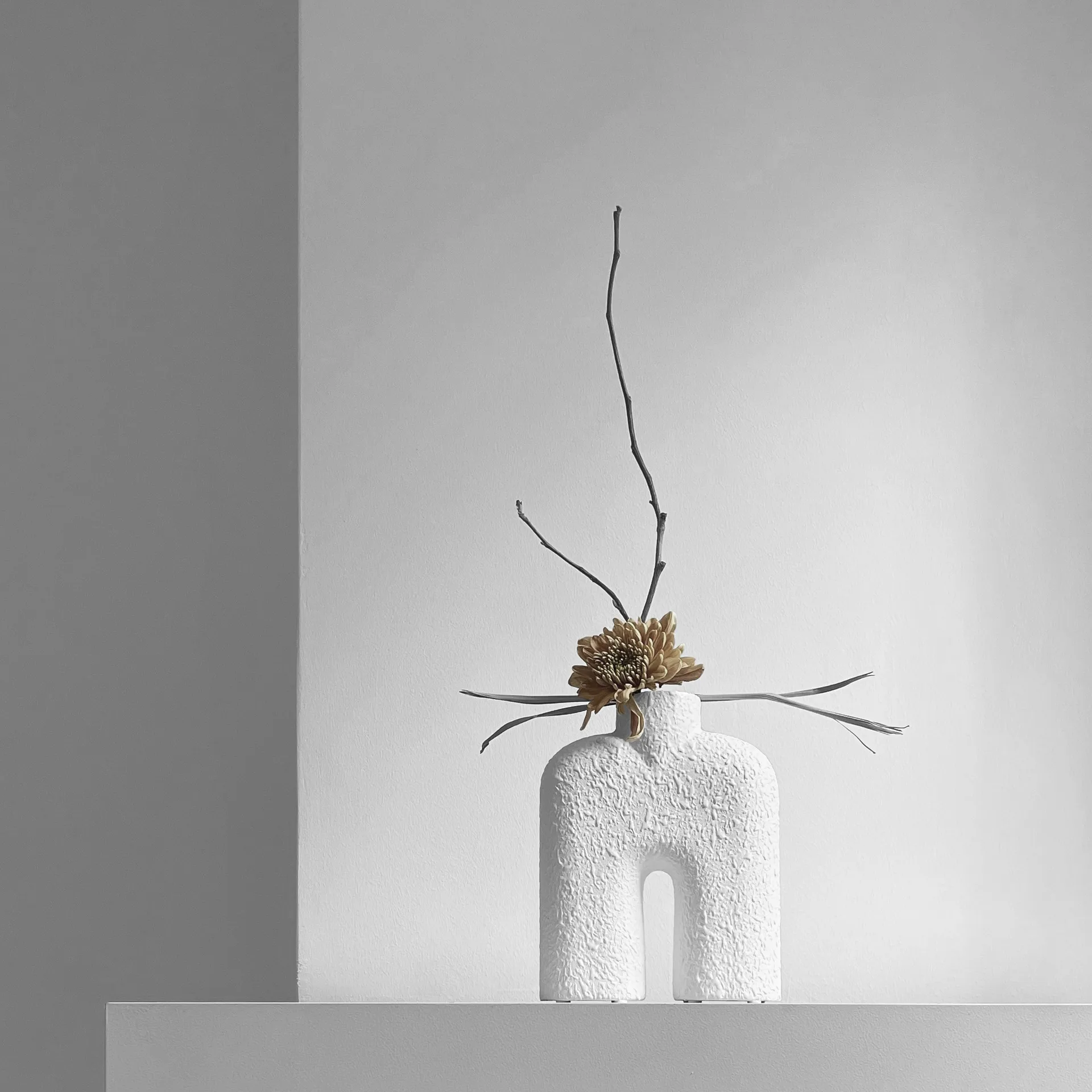 Cobra Tall Mini 花瓶 18x23 cm, Bubble white 101 Copenhagen