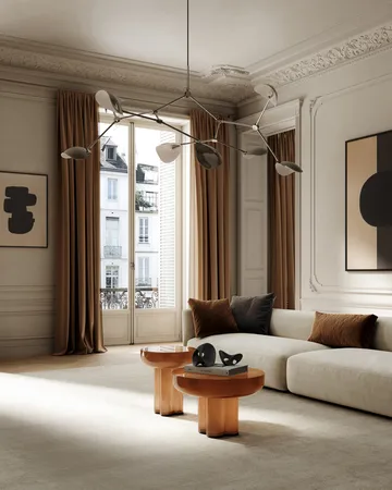 Crown サイドテーブル トール Ø45 cm - Caramel - 101 Copenhagen