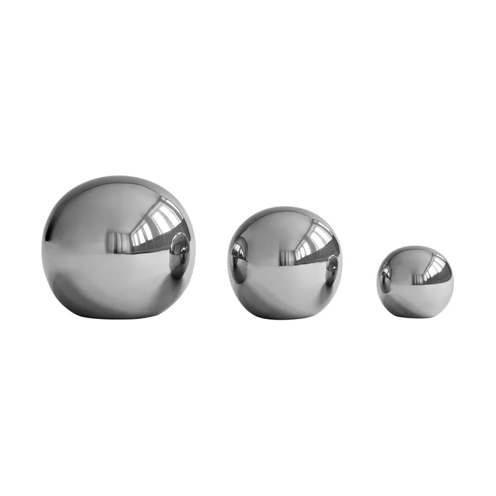 Gallery Balls デコレーション 3点セット - Chrome - 101 Copenhagen