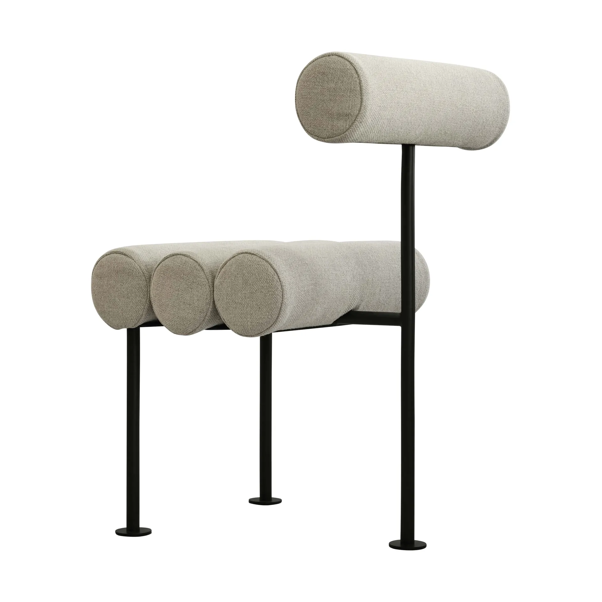 Hiro ダイニングチェア, Black frame-Sand 101 Copenhagen