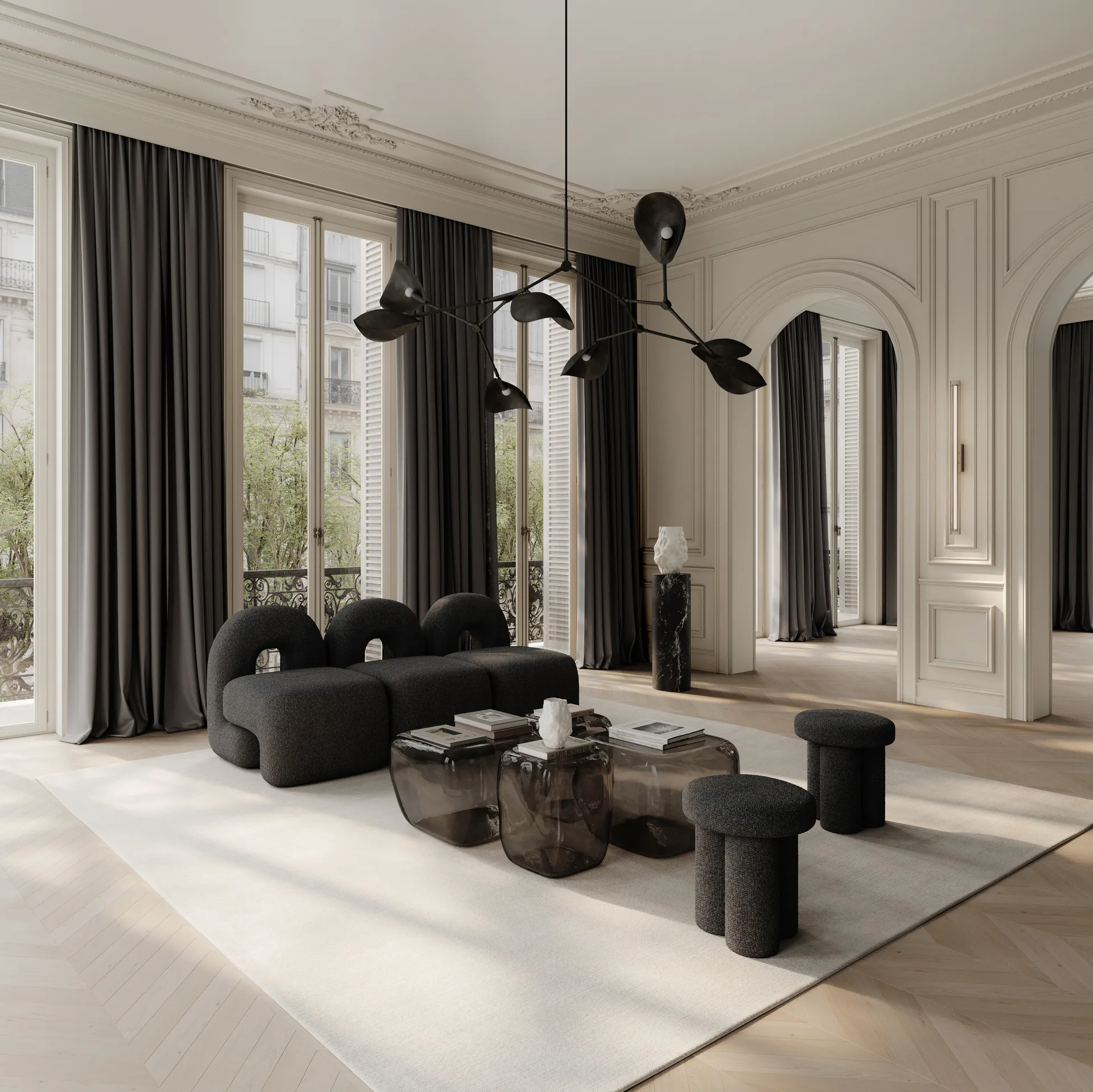 Isis コーヒーテーブル ミディアム, Smoked forest 101 Copenhagen