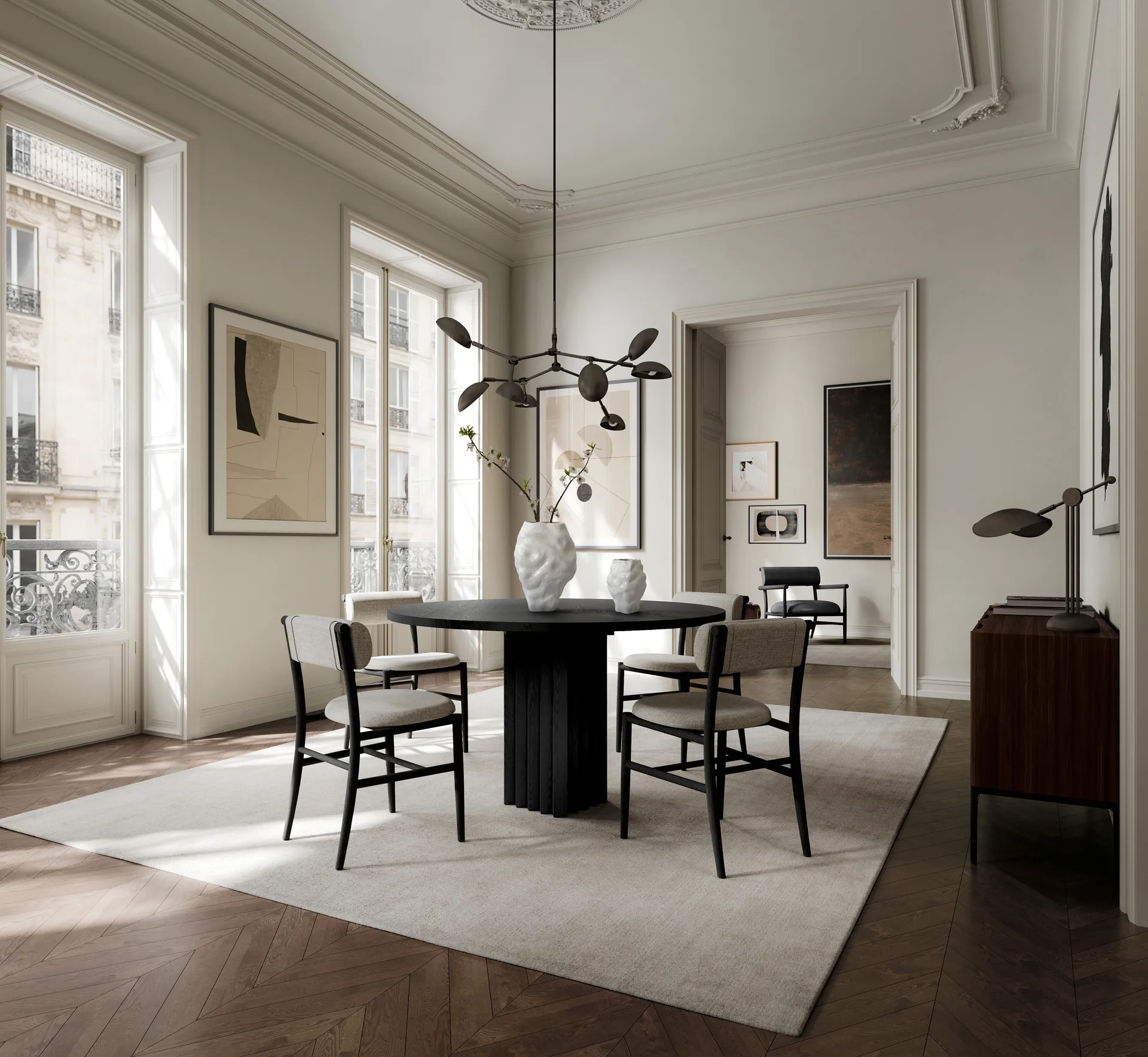 Katachi 花瓶 ミディアム, High glaze birch 101 Copenhagen