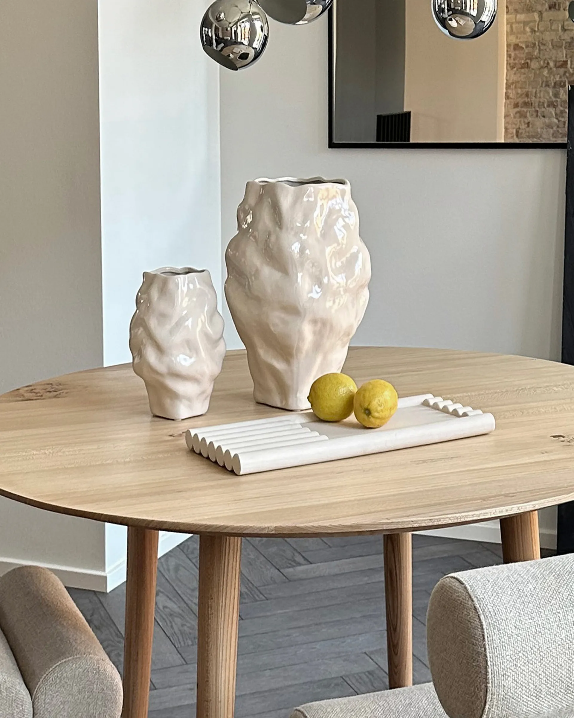 Katachi 花瓶 ミディアム, High glaze birch 101 Copenhagen