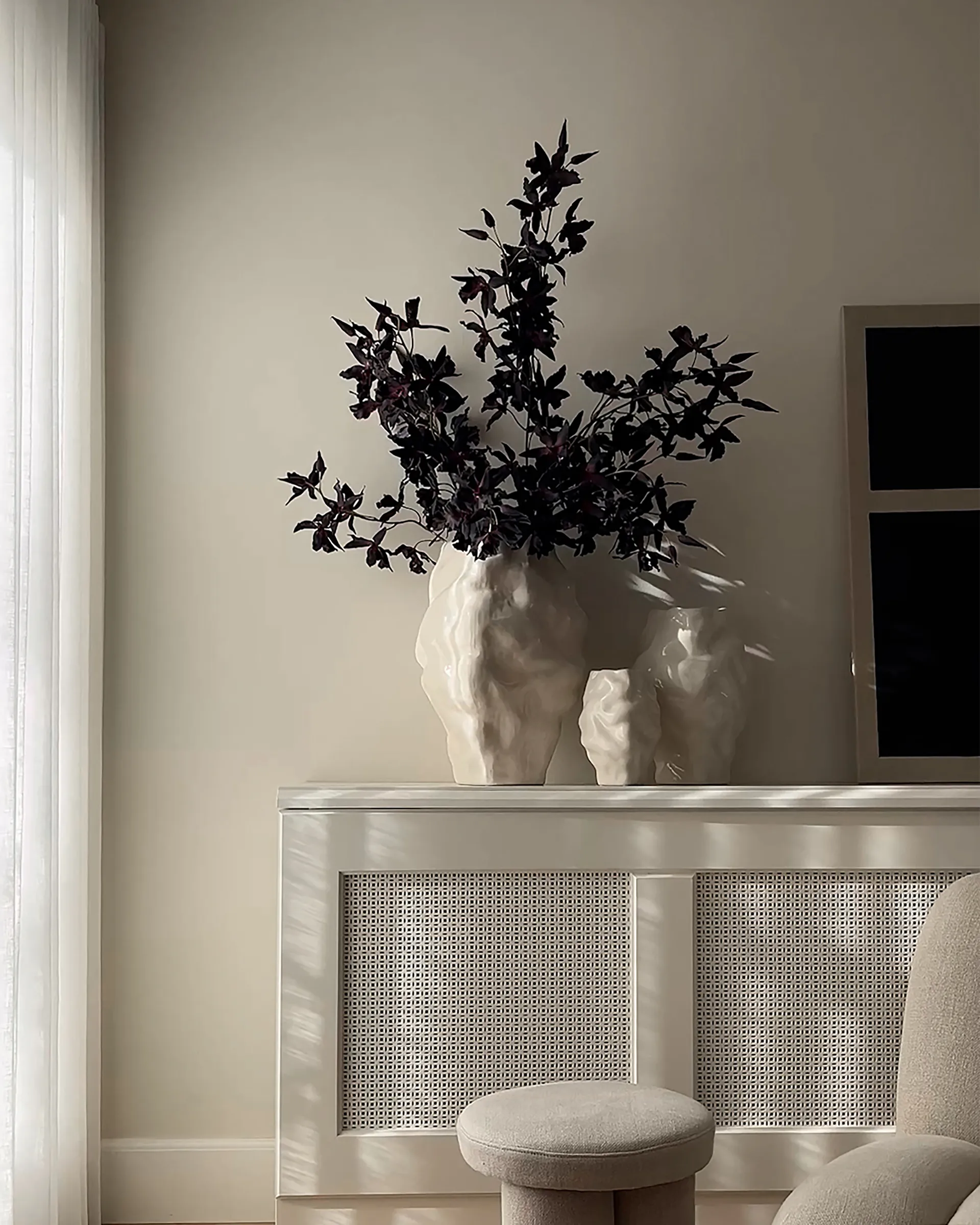 Katachi 花瓶 ミニ, High glaze birch 101 Copenhagen