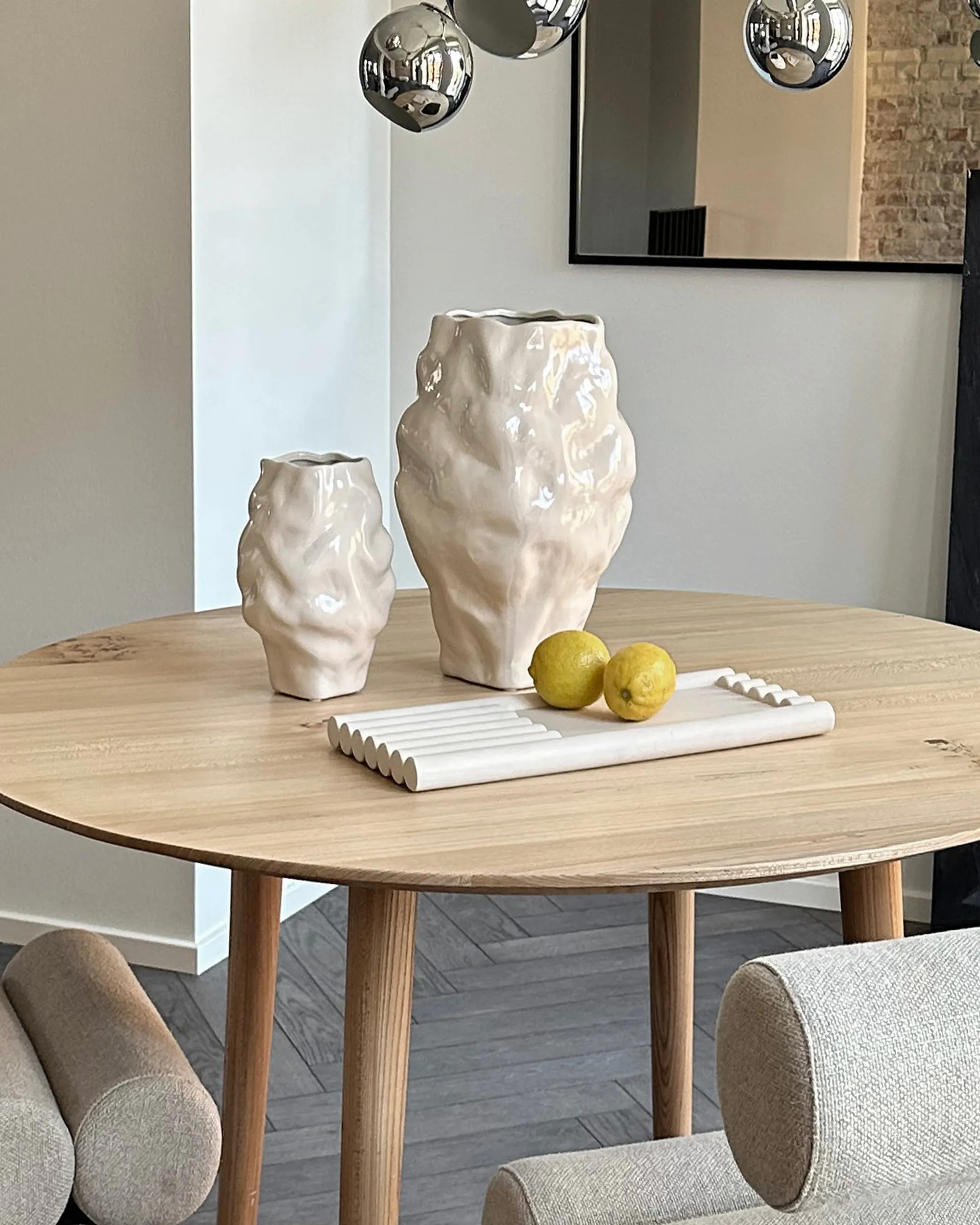 Katachi 花瓶 ミニ, High glaze birch 101 Copenhagen