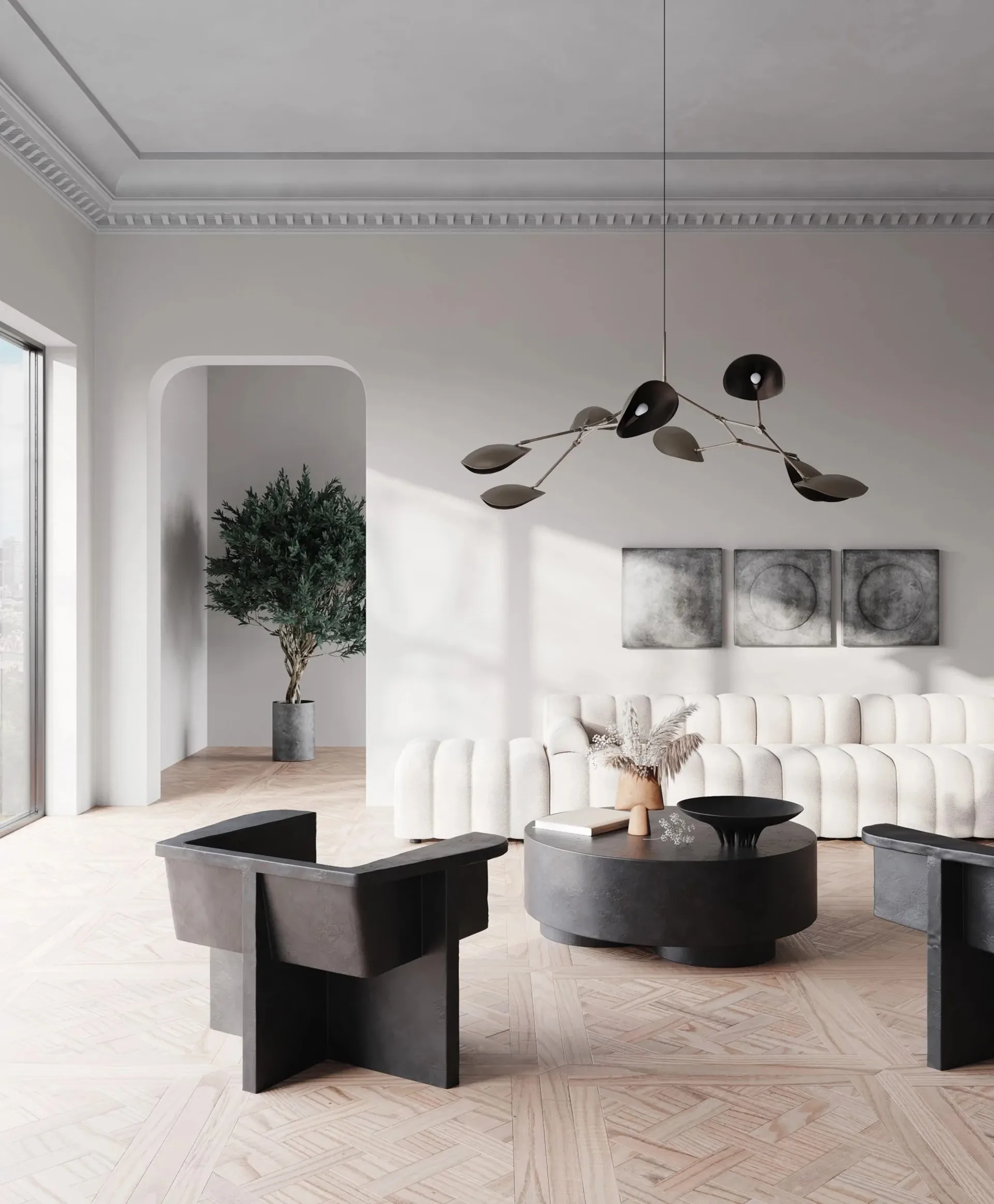 Medusa ソーサー big Ø45 cm, Coffee 101 Copenhagen