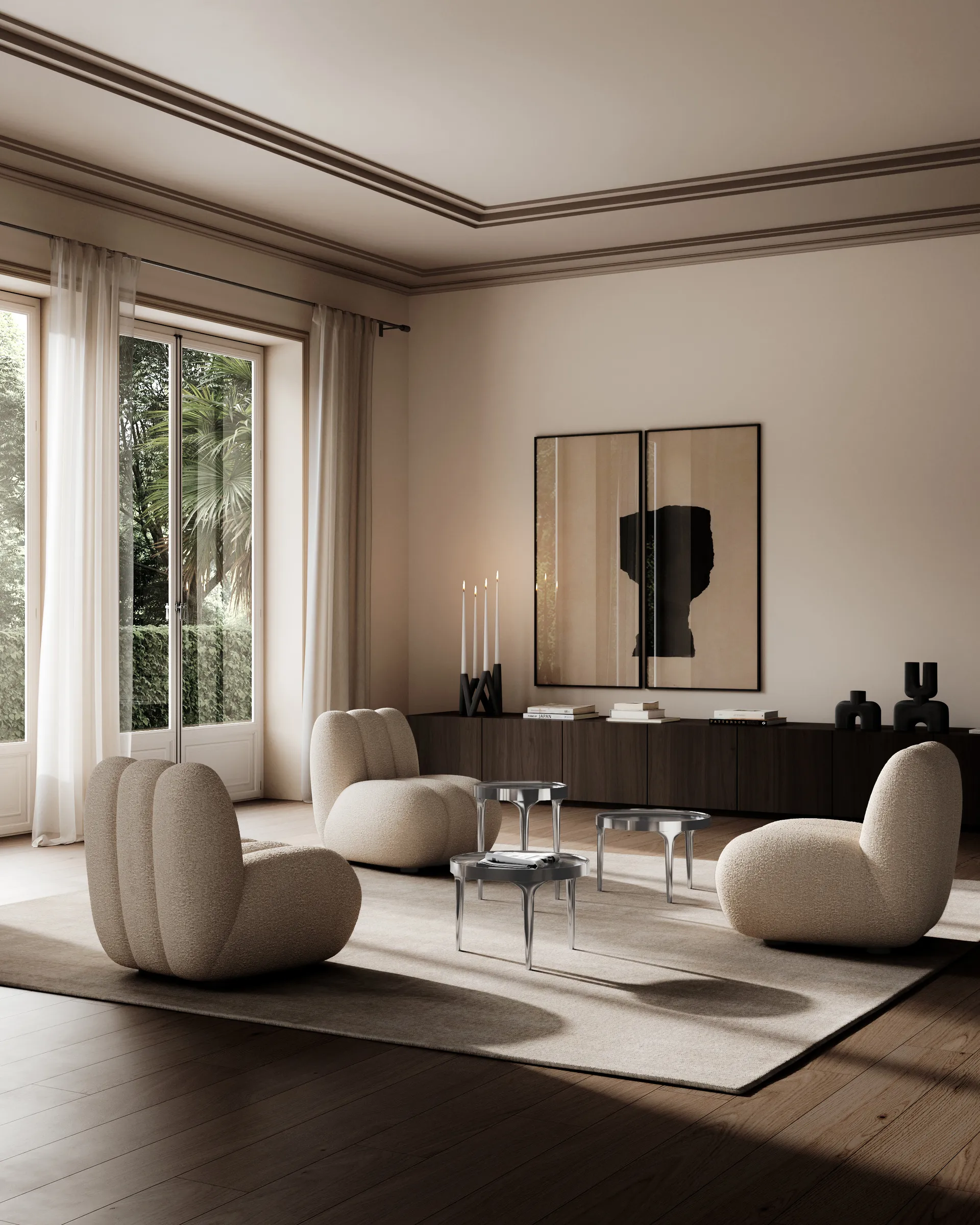 Phantom テーブル, Chrome low 101 Copenhagen