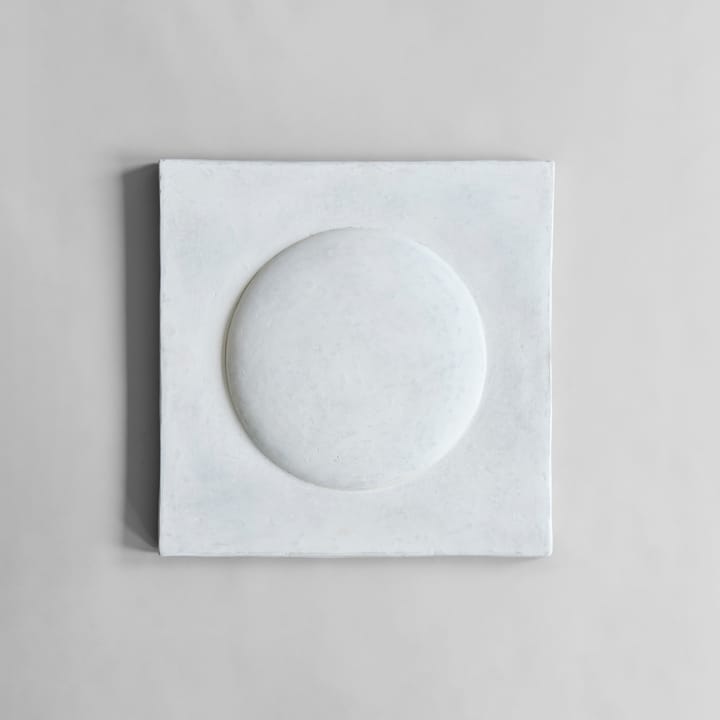 Sculpt Art Shield ウォールデコレーション 58x58 cm, Chalk white 101 Copenhagen