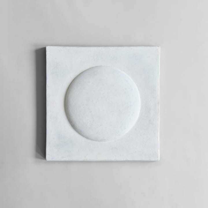 Sculpt Art Shield ウォールデコレーション 58x58 cm - Chalk white - 101 Copenhagen