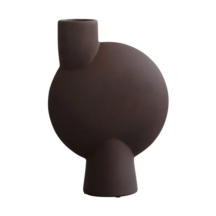 Sphere Bubl 花瓶 中 - Chocolate brown - 101 Copenhagen