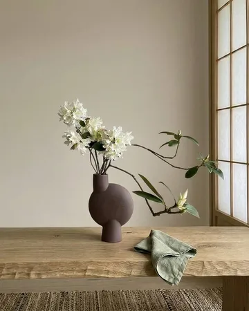 Sphere Bubl 花瓶 中 - Chocolate brown - 101 Copenhagen
