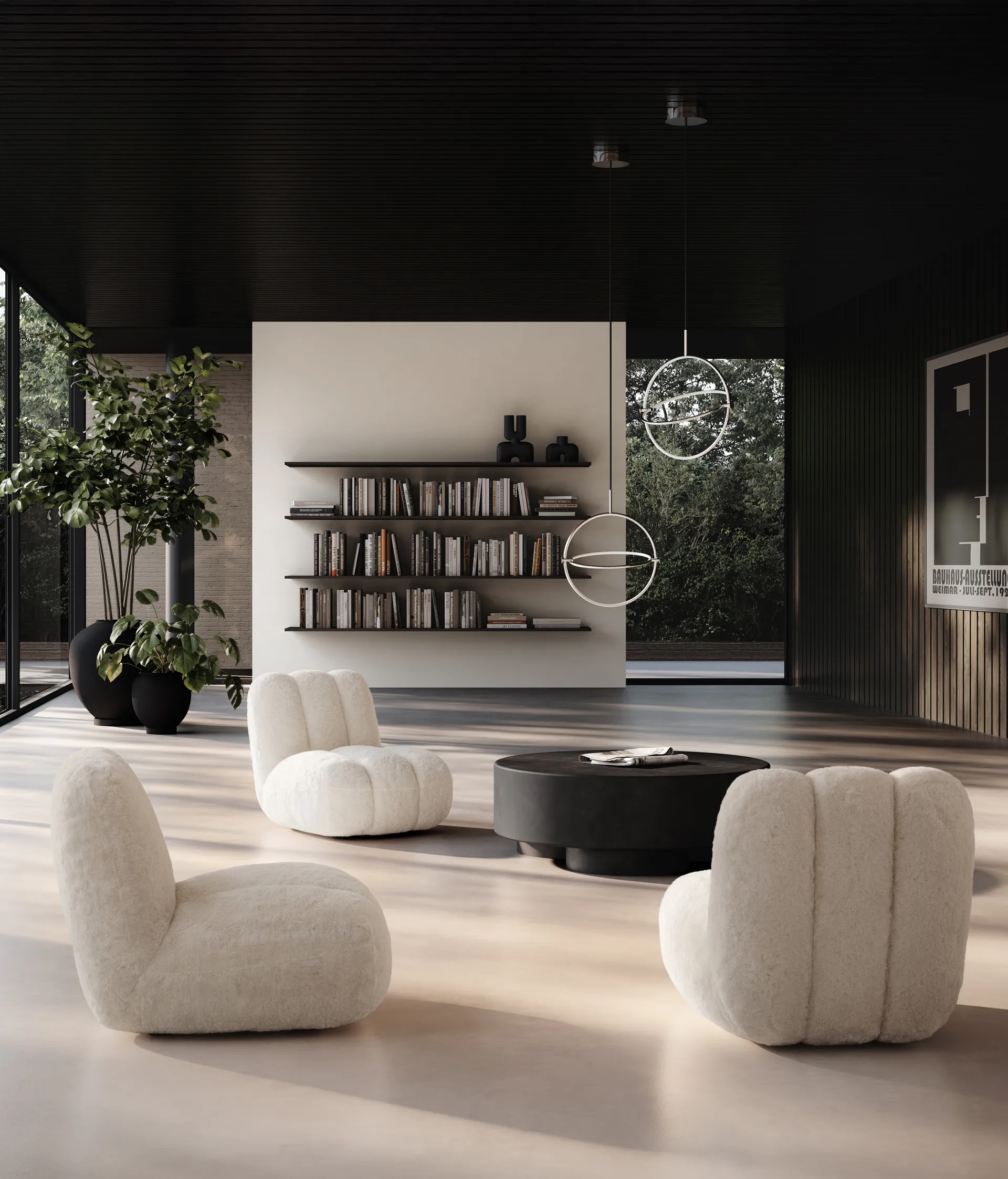 Sunao ベース Medio 30 cm, Black 101 Copenhagen