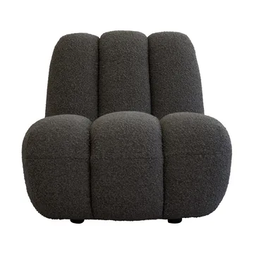 Toe ラウンジチェア bouclé - Deep taupe - 101 Copenhagen