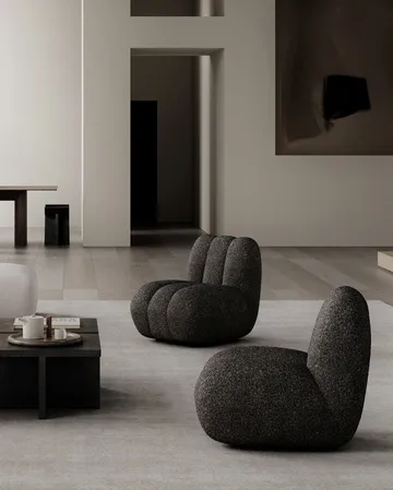 Toe ラウンジチェア bouclé - Deep taupe - 101 Copenhagen