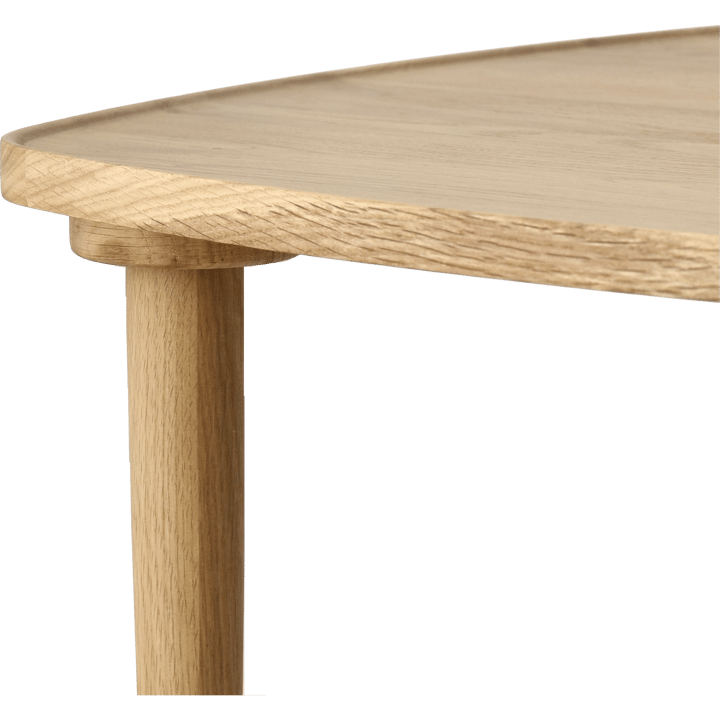 ニューヘム ソファーテーブル 59x59x47 cm, Natural lacquered oak 1898